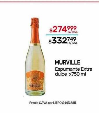 Nini Mayorista Murville Espumante Extra Dulce oferta
