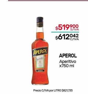 Nini Mayorista Aperol Aperitivo oferta