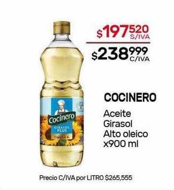 Nini Mayorista Cocinero Aceite Girasol Alto Oleico oferta