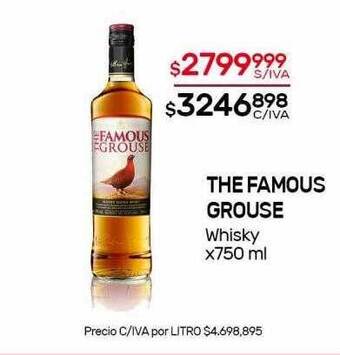 Nini Mayorista The Famous Grouse Whisky oferta