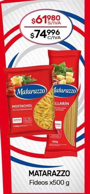 Nini Mayorista Matarazzo Fideos oferta