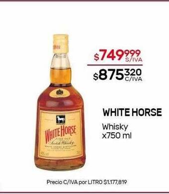 Nini Mayorista White Horse Whisky oferta