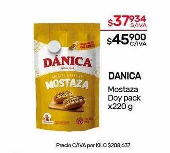 Nini Mayorista Danica Mostaza oferta
