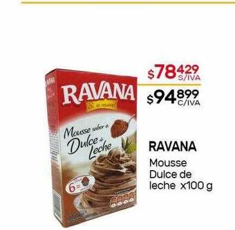 Nini Mayorista Ravana Mousse Dulce De Leche oferta