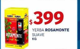 Yaguane Supermercados Yerba Rosamonte Suave oferta
