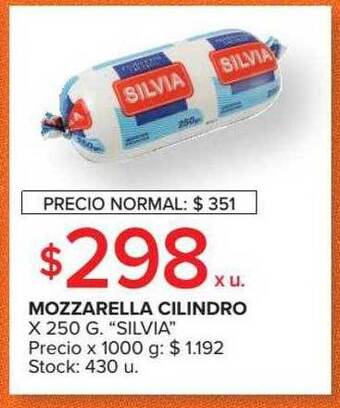 Carrefour Market Mozzarella Cilindro oferta