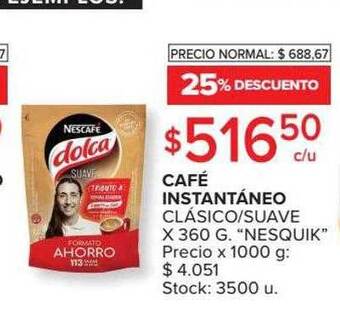 Carrefour Market Café Instantáneo oferta