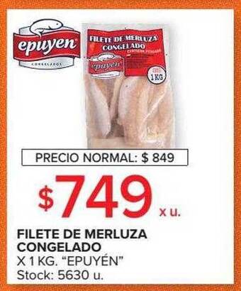 Carrefour Market Filete De Merluza Congelado oferta
