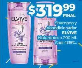Diarco Shampoo Y Acondicionador Elvive oferta