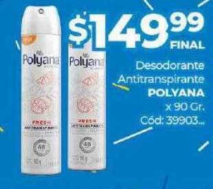 Diarco Desodorante Antitranspirante Polyana oferta