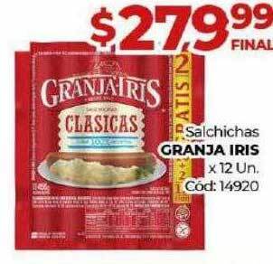 Diarco Salchichas Granja Iris oferta