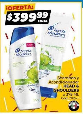 Diarco Shampoo Y Acondicionador Head & Shoulders oferta