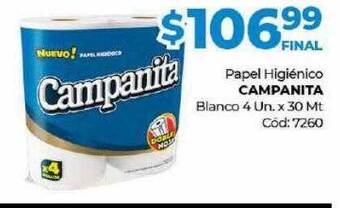 Diarco Papel Higiénico Campanita oferta