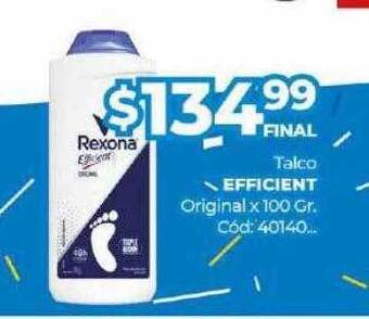 Diarco Talco Efficient oferta