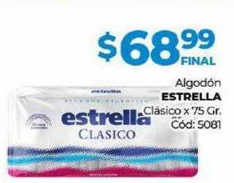 Diarco Algodón Estrella oferta