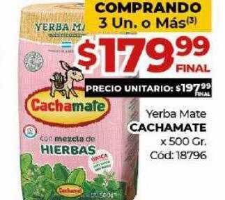Diarco Yerba Mate Cachamate oferta