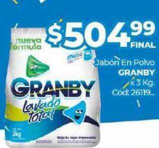 Diarco Jabon En Polvo Granby oferta