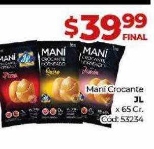 Diarco Maní Crocante Jl oferta