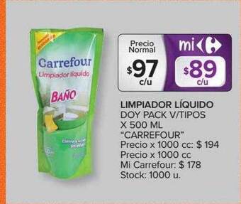 Carrefour Market Limpiador Líquido oferta