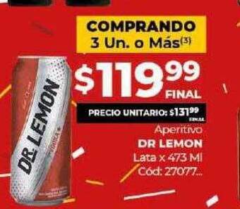 Diarco Aperitivo Dr Lemon oferta