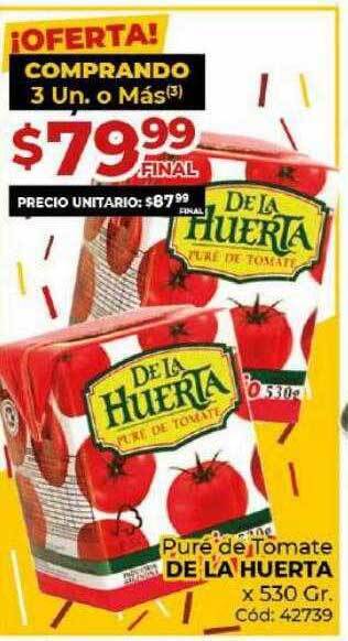 Diarco Puré De Tomate De La Huerta oferta