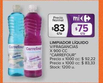 Carrefour Market Limpiador Líquido oferta