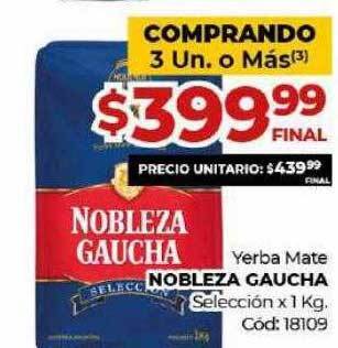 Diarco Yerba Mate Nobleza Gaucha oferta