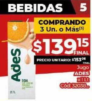 Diarco Jugo Ades oferta