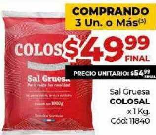 Diarco Sal Gruesa Colosal oferta