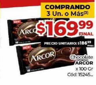 Diarco Chocolate Arcor oferta