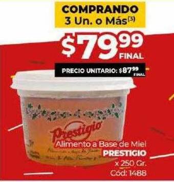 Diarco Alimento A Base De Miel Prestigio oferta