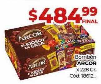 Diarco Bombón Arcor oferta
