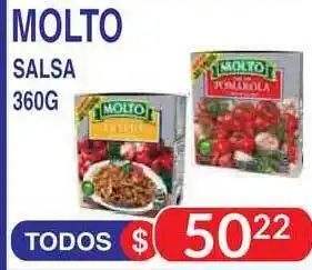 Masivos Molto Salsa 360g oferta
