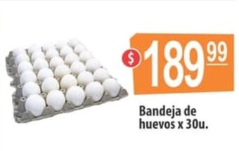 Autoservicio Capo Bandeja de huevos x 30u oferta