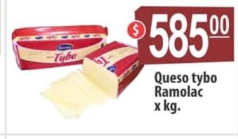 Autoservicio Capo Queso tybo Ramolac oferta
