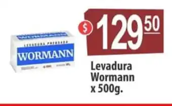 Autoservicio Capo Wormann Levadura x 500g oferta