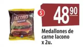 Autoservicio Capo Medallones de carne lacono x 2 u oferta