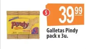 Autoservicio Capo Pindy Galletas pack x 3u oferta