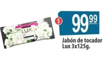 Autoservicio Capo Lux Jabón de tocador 3 x 125g oferta