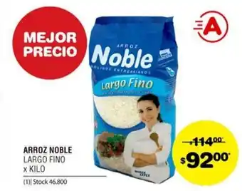 Atomo Conviene Noble Arroz Largo Fino x kilo oferta