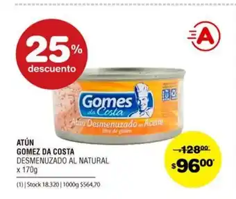 Atomo Conviene Gomez Da Costa Atún x 170g oferta