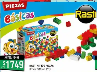 Changomas Rasti kit de 100 piezas oferta