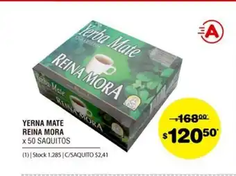 Atomo Conviene Reina Mora Yerna Mate x 50 saquitos oferta