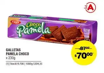 Pamela Choco Galletas x 230g