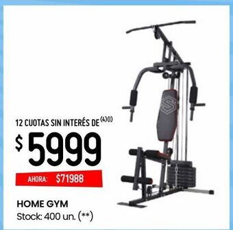 Changomas Home gym oferta
