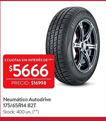 Walmart Neumático autodrive oferta