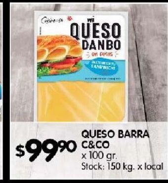 Disco Queso barra c&co oferta