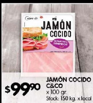 Disco Jamón cocido c&co oferta