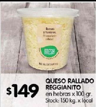 Disco Queso rallado oferta