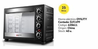 Coppel Horno eléctrico oyility oferta
